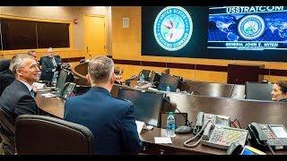 NATO Secretary General at United States Strategic Command (USSTRATCOM) in Nebraska, 06 APR 2018