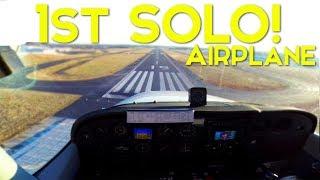 1st Airplane Solo! | Joshua Hamby