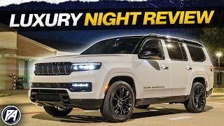 $114k at Night! | Jeep Grand Wagoneer Night Review & Drive