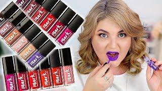 НЕДЕЛЯ СВОТЧ-ВИДЕО: ПОМАДЫ MARK LIQUID LIP 18 ОТТЕНКОВ!