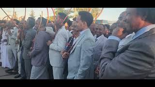 Eritrean Blin cultural wedding of Brhan & Bana Brijdi Horyedi