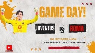 JUVENTUS vs ROMA 0-0 _ Live Reaction dall'AS Roma Club Sydney