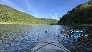 Silent Kayaking on Cave Run Lake. No talking - just nature.