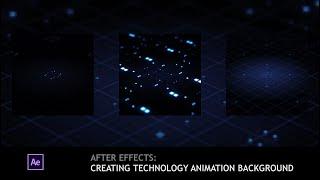 [PREVIEW] After Effects - Technology background animation