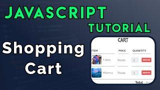 JavaScript Shopping Cart Tutorial for Beginners