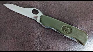 Видео для Димы 𝐃𝐊𝟖𝟐 как режет модификация ножа Victorinox GAK111 с убранным серейтером (NO SERRATOR)