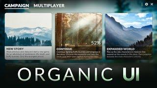 Organic Menu UI V1.1 | Unity Asset Store TOP ASSET