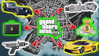 GTA 5 - All New 2025 Secret Money, Rare Cars & Weapon Locations! (Story mode)
