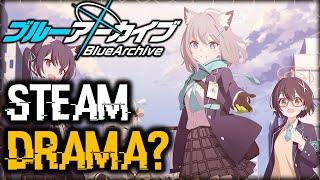 STEAM OFFICIAL RELEASE DATE! DRAMA ALREADY? | Blue Archive