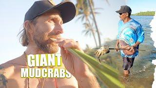 hunting GIANT Mudcrabs & WILD island food off the tip of AUSTRALIA