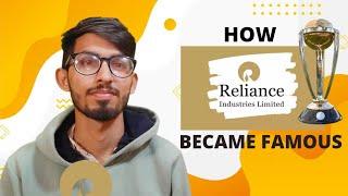 How reliance Became a Brand | Dhirubhai Ambani 1987 Reliance Cup Story | 1987 Cricket world Cup