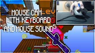 MOUSE CAM WITH KEYBOARD AND MOUSE SOUNDS | HYPIXEL RANKED skywars montage s20