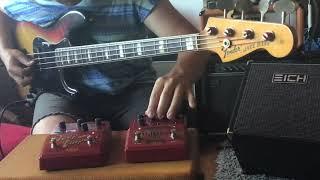 Akai Deep Impact SB1 & UniBass UB1 Techno Bass Demonstration Improvisation