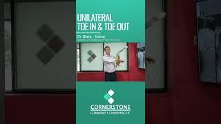 Unilateral - Toe In & Toe Out