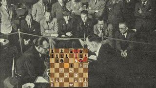 10 MOVES BRILLIANCY!! Alekhine Vs Cassio 1944