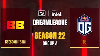 Dota2 - BetBoom Team vs OG - Game 1 - DreamLeague Season 22 - Group A