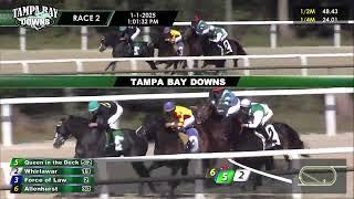 Tampa Bay Downs Carrera 2 - 1 de Enero 2025