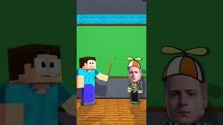 Herobrine With Mellstroy Dancing With @lampal. & @MaziCraft #shorts #mellstroy