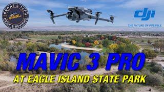 DJI Mavic 3 Pro at Eagle Island State Park with Tania Gale