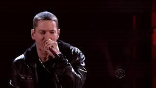 Love the way you lie , I need a doctor (Live) Full HD - Eminem ft Rihanna , Dr.Dre , Skylar