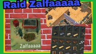 Base Raid Zalfaaaaa opening the entire base and crates Ldoe, Last day on earth Survival 2022