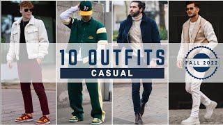 10 Latest Fall Casual Outfit Ideas For Men 2022 | Men's Fashion | Fall 2022
