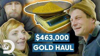 $463,000 Mid-Season Gold Haul Smashes Targets | Gold Divers