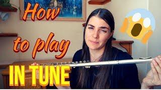 All about flute intonation | how to play in tune