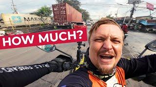 SHOCKED By Philippines COST Of Shipping! How To Send Motorbike From Manila to Davao?