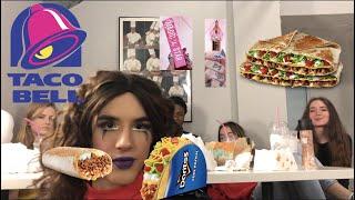 Beat n' Eat with Aloe Vera Episode 1 | Drag while eating 1000 calories of Taco Bell (MUKBANG!)