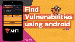 Android app for network / vulnerability scanning : zANTI | mobile penetration testing