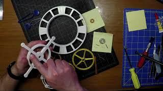 3D Printed Astro Tourbillon Mechanical Clock - Face Assembly