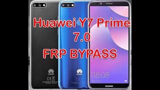 FRP REMOVE | Huawei Y7 Prime (TRT-L21A) 7.0 Google Account Bypass