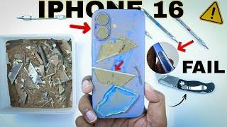 Be Careful with iPhone 16 Camera Control - Durability Test & IP 68 Test