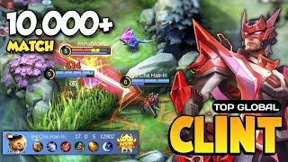 Clint Best Build 2025 [ Clint Gameplay Top Global ] Mobile Legends