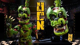 ULTIMATE CUSTOM NIGHT SALVAGED SPRINGTRAP/ SCRAPTRAP.../PLASTILINA...../PORCELANA.....