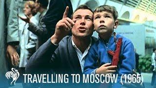 Travelling to Moscow ft. Sir Laurence Olivier, Robert Lang, & More (1965) | British Pathé