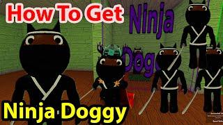 Roblox How To Get "Ninja Doggy" Skin And Badge In Infecteddeveloper s Piggy Roleplay All