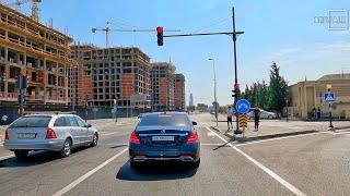 Driving in Baku  (July 14, 2022) Dernagul to Pirshaghi - Baku city , Azerbaijan - DRIVING TOUR 4K