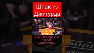 Джигурда против шпака смотреть полный бой нокаут #shorts #нашедело  #mma