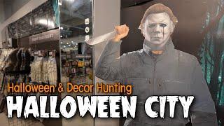 HALLOWEEN City - Halloween & Decor Hunting   4K