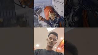 Ye To Thor Ko Halke Mai Le Rahe the | #shorts #captainamerica #marvel #avengers #mcu #thorbirthday