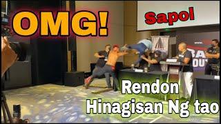 OMG! Rendon labador Hinagisan ng tao | battle of Youtuber