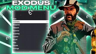 EXODUS Mod Menu - Red Dead Online | TOP Mod Menu For RDR | Weapons, Teleport & Many | FREE