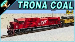 Union Pacific's Trona Coal Train Pt.2 - Run 8 Train Sim