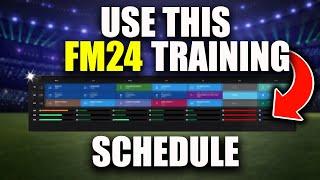 FM24 TRAINING SCHEDULE - Beginners guide