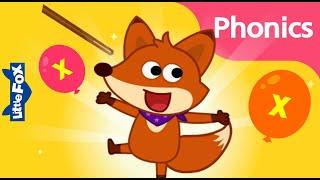 Phonics Song | Letter Xx  | Phonics sounds of Alphabet | Nursery Rhymes for Kids