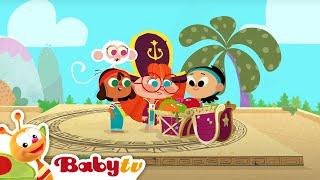 Ahoy Pirates!  Bouncing Balls Treasure | Exciting Kids Expedition | Kids Videos @BabyTV