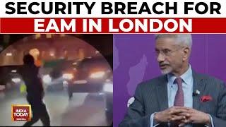 Pro-Khalistan Mob Targets S Jaishankar In London, MEA Condemns Security Breach | India Today