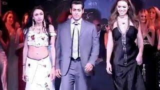 When Salman Khan Walked The Ramp With Miss Universe Zuleyka Rivera!